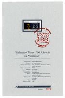 Centenary of the birth of Salvador Novo