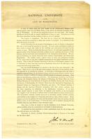 Announcement by John F. Hurst for the solicitation of contributions, 1890 May 01