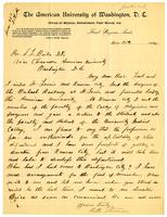 Letter from C.B. Stemen to Rev. S.L. Beiler, 1895 November 18