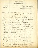 Letter from Charles C. McCabe to Dr. Davidson, 1905 September 30